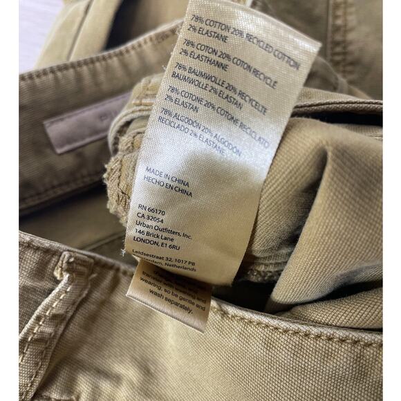 Pilcro The Wanderer Low-Rise Trousers Tan 26 - Picture 7 of 10